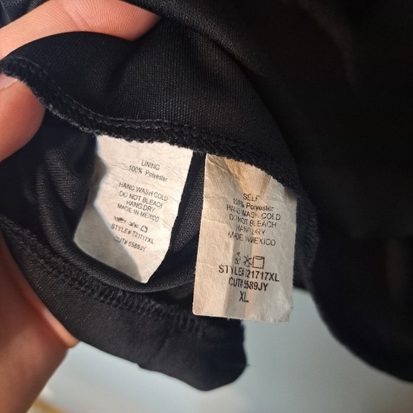 🌈White Birch, Size XL, black with poka-dots - Picture 7 of 7